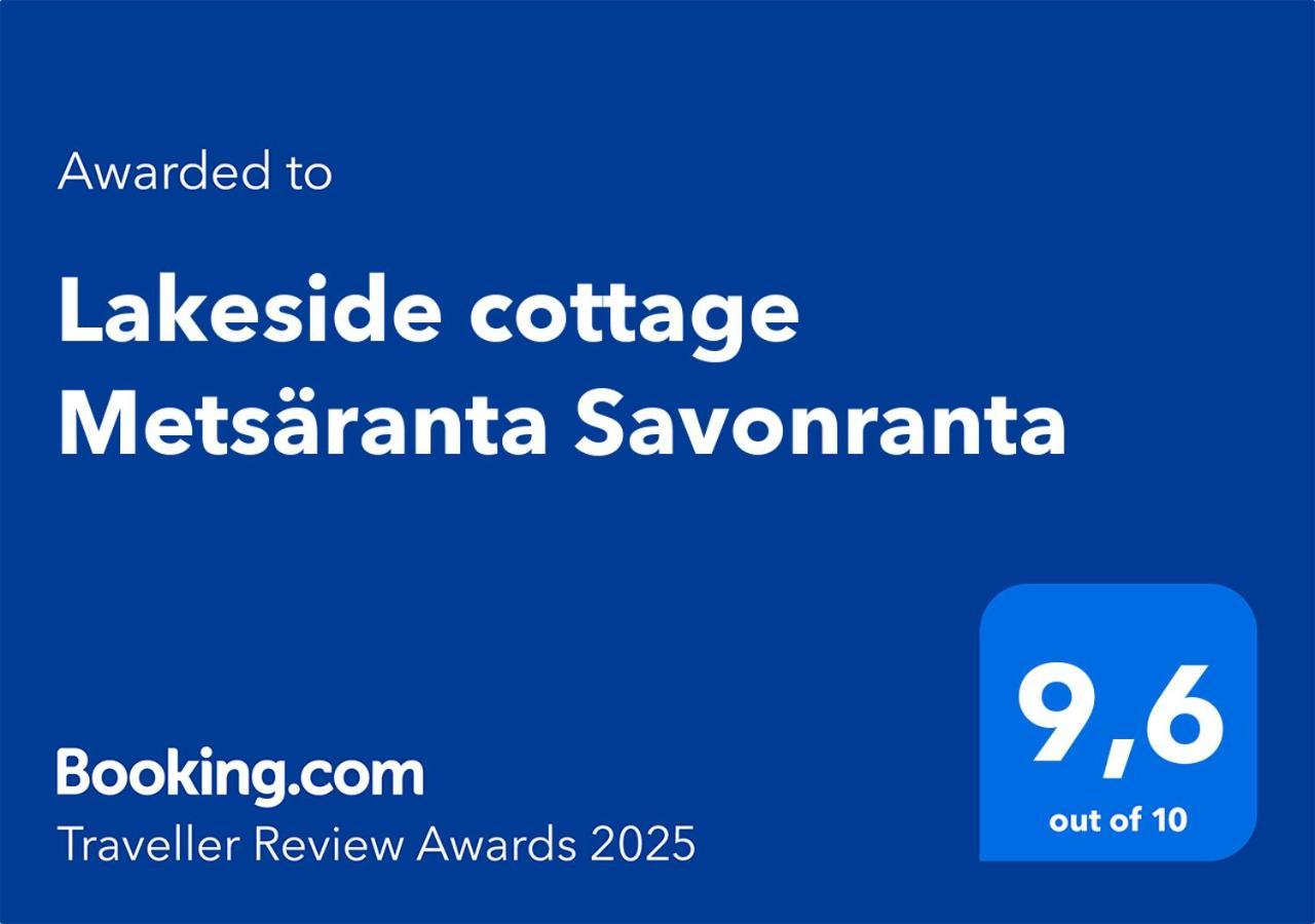 Lakeside Cottage Metsaeranta Savonranta Exteriér fotografie